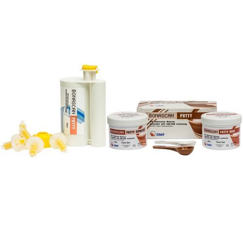 Materiale odontoiatrico in vinile polisilossano - BONASCAN Putty - DMP - per portaimpronte / per inlay / per onlay