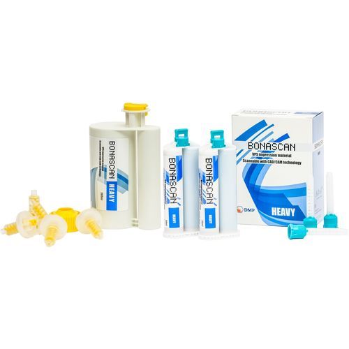 Materiale odontoiatrico in vinile polisilossano - BONASCAN Heavy - DMP - per portaimpronte / per inlay / per onlay