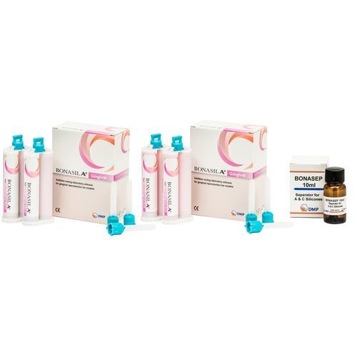 Materiale odontoiatrico in vinile polisilossano - BONASIL A+ Gingival  - DMP - per ricostruzione dentale / per laboratorio odontotecnico / gengivale