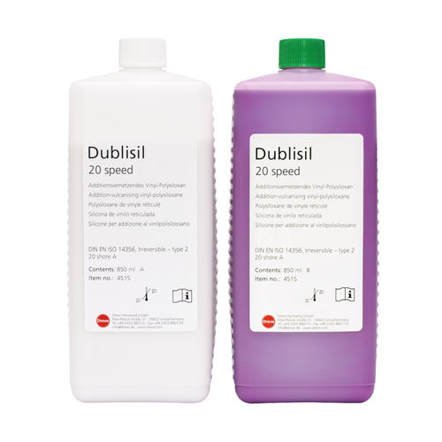 Materiale odontoiatrico in silicone - Dublisil® 20 speed - Dreve Dentamid GmbH   - di duplicazione / di fresatura