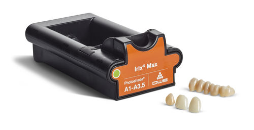 Materiale odontoiatrico in composito ibrido - IRIX Max - DWS Systems - per ricostruzione dentale / per stampa 3D / per corone dentali