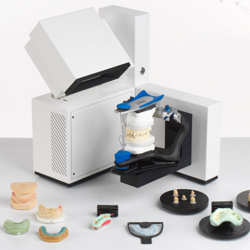 Scanner 3D per odontoiatria - DScan 5 - EGS - da banco / a luce strutturata / LED