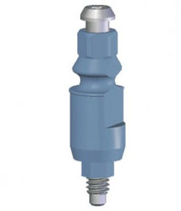Pilastro di trasferimento in titanio - TPI50 - EASY SYSTEM IMPLANT - dritto / a vite