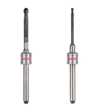 Fresa per laboratorio dentale - N1.R2D - Edenta - in metallo / carburo solido / di taglio