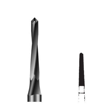 Fresa per chirurgia odontoiatrica - RF161  - Edenta - universale / in acciaio inossidabile