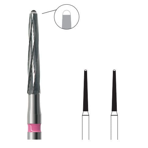 Fresa endodontica - H152 - Edenta - in acciaio inox / conica