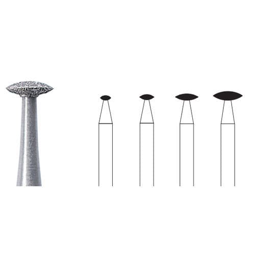 Fresa odontoiatrica - 825 - Edenta - in diamante