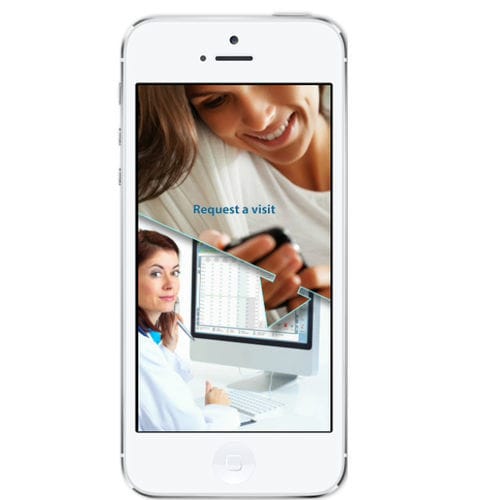 Applicazione web per comunicazioni - MySmile - OrisLine Group - di controllo / di trattamento / odontoiatrica