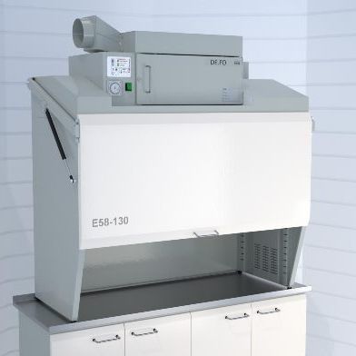 Cappa per laboratorio dentale - E58/S130+DE.FO  - ERIO - da banco / elettrostatica / ventilata