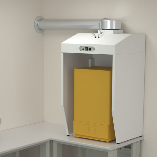 Cappa per aspirazione chimica - K70 - ERIO - di scappamento / da laboratorio / a carboni attivi