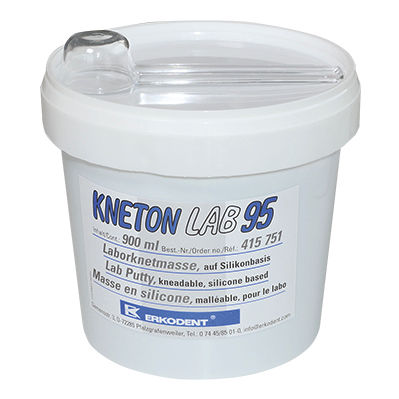 Materiale odontoiatrico in silicone - Kneton-Lab 95 - ERKODENT Erich Kopp - per ricostruzione dentale