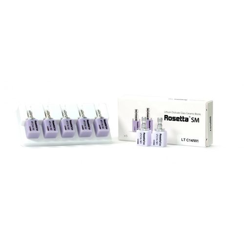 Materiale odontoiatrico in ceramica di vetro - Rosetta® SM - HASS CORP   - in disilicato di litio / per inlay / per faccette dentali