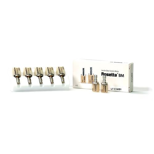 Materiale odontoiatrico in ceramica di vetro - Rosetta® BM - HASS CORP   - per inlay / per faccette dentali / per onlay