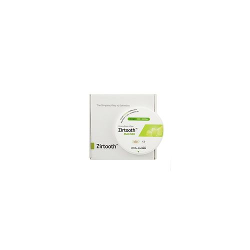 Materiale odontoiatrico in zircone - Zirtooth™ Multi NEO - HASS CORP   - per ricostruzione dentale / CAD CAM / per corone dentali
