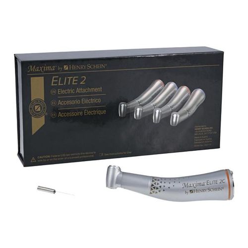 Contrangolo odontoiatrico - Maxima ELITE 2C - Henry Schein - elettrico / moltiplicatore / non specificato