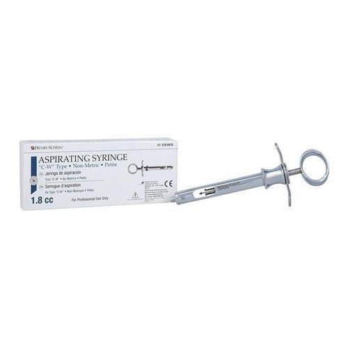 Siringa di aspirazione - C-W - Henry Schein - odontoiatrica / per anestesia odontoiatrica / 1,8 ml