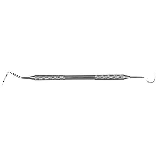 Sonda odontoiatrica diagnostica - XP23/11.5B - Hu-Friedy - doppia / con codice colore / in acciaio inossidabile