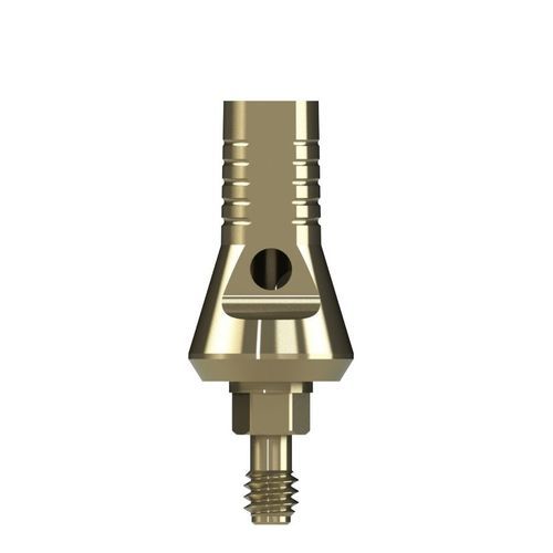 Pilastro dentale per impianto in titanio - 500 series - IDI - ad esagono interno / dritto / a vite