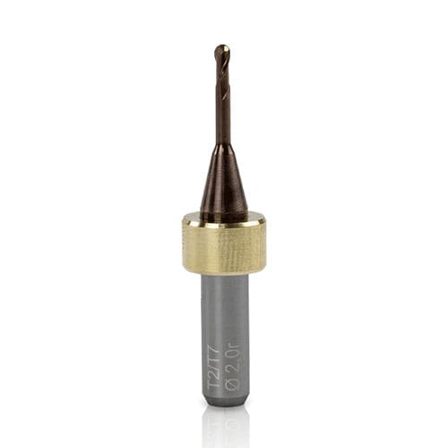 Fresa odontoiatrica - T2/T7 - imes-icore GmbH - in metallo / di fresatura / corta