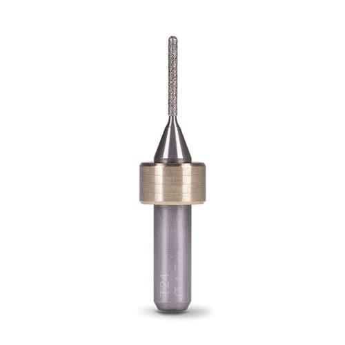Fresa odontoiatrica - T24 - imes-icore GmbH - in diamante / per rettifica