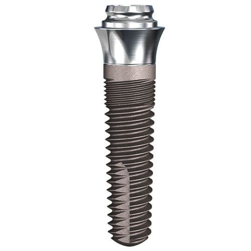 Impianto dentale cilindrico - ScrewIndirect™ - Implant Direct Europe - in titanio / conico / ad esagono esterno