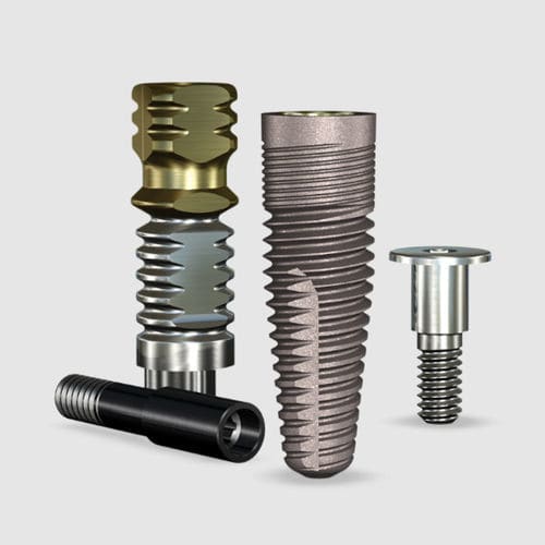 Impianto dentale conico - REPLANT™  - Implant Direct Europe - in titanio / conico / trilobato interno