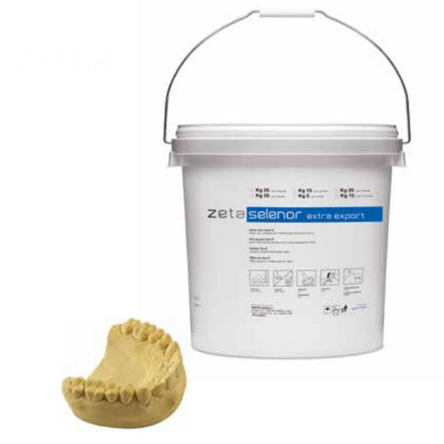Materiale odontoiatrico in pietra - zeta selenor extra export - INDUSTRIA ZINGARDI SRL   - per laboratorio odontotecnico / di modelizzazione / in polvere