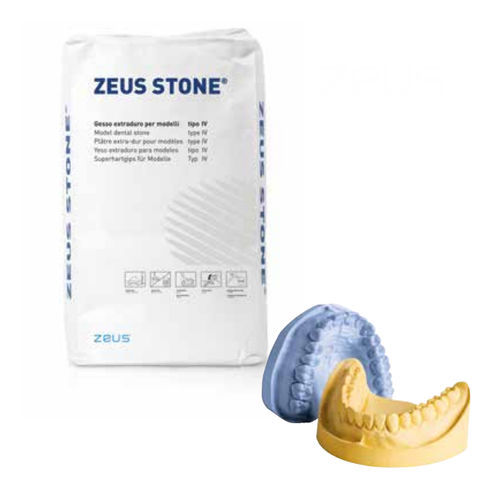 Materiale odontoiatrico in pietra - zeus ® - INDUSTRIA ZINGARDI SRL   - per laboratorio odontotecnico / di modelizzazione / in polvere
