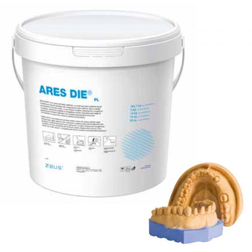 Materiale odontoiatrico in pietra - zeus ares die® PL - INDUSTRIA ZINGARDI SRL   - per laboratorio odontotecnico / di modelizzazione / in polvere