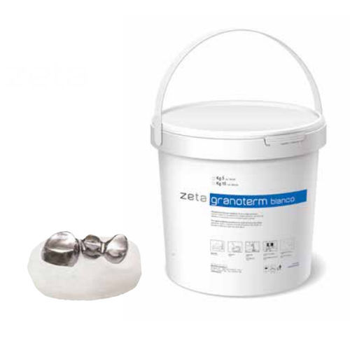 Materiale odontoiatrico in pietra - zeta granoterm - INDUSTRIA ZINGARDI SRL   - per laboratorio odontotecnico / in polvere