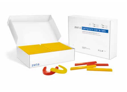 Materiale odontoiatrico cera - zeta tamponi lab - INDUSTRIA ZINGARDI SRL   - per portaimpronte