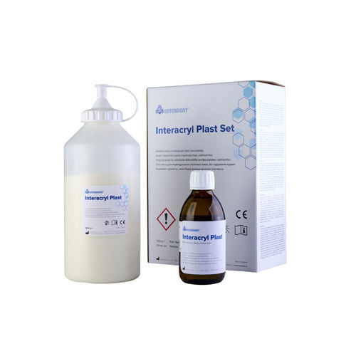 Materiale odontoiatrico in acrilico - INTERACRYL PLAST - Interdent - per portaimpronte / per laboratorio odontotecnico / di modelizzazione