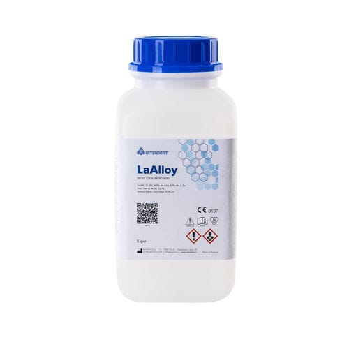Materiale odontoiatrico in lega - LaAlloy - Interdent - ortodontico / per stampa 3D / in polvere