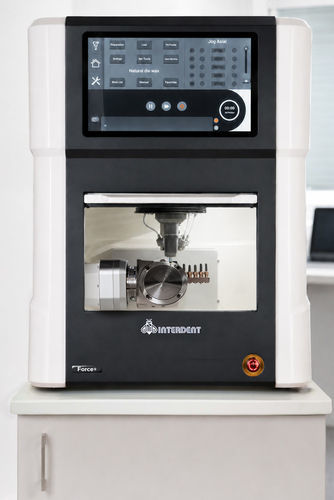 Fresatrice CAD CAM - CC FORCE+ - Interdent - per laboratori odontotecnici / per zirconia / per leghe CoCr