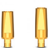 Pilastro dentale per impianto in titanio - SSA1NM, SSA2NM, SSA3NM - Intra-Lock International, Inc.   - interno / dritto