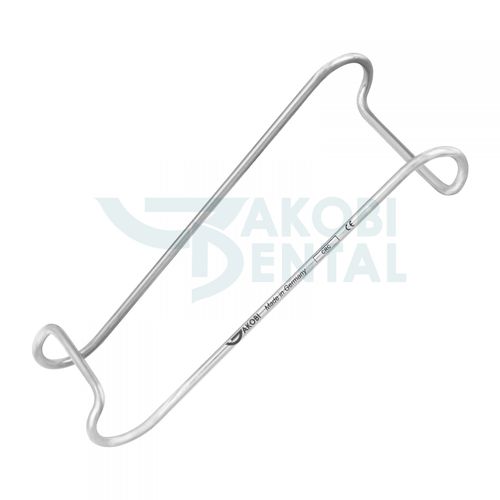 Divaricatore per odontoiatria - CRC - Jakobi Dental GmbH - guancia / odontoiatrico / in acciaio inossidabile