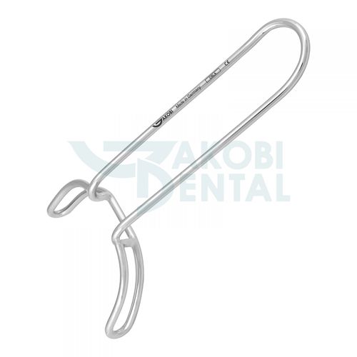 Divaricatore labiale - CRLA - Jakobi Dental GmbH - guancia / odontoiatrico / in acciaio inossidabile