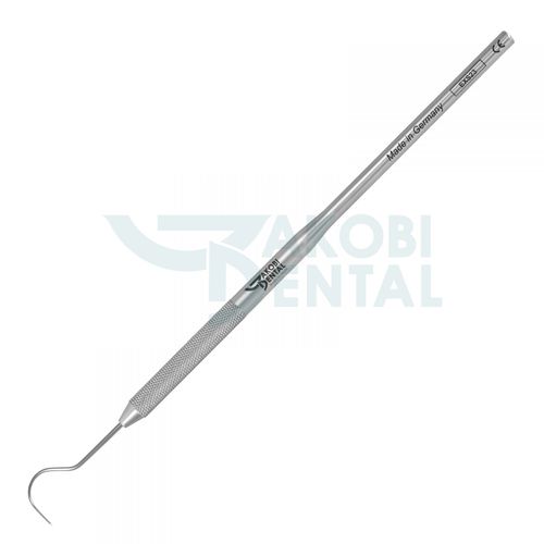 Sonda odontoiatrica diagnostica - EXS23 - Jakobi Dental GmbH - semplice / in acciaio inossidabile / a manica standard