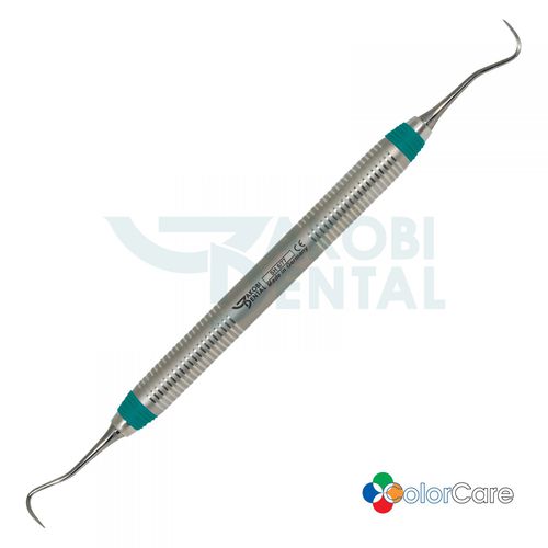 Ablatore di tartaro parodontale - SH6/77 - Jakobi Dental GmbH - falcetto / in acciaio inossidabile / con codice cromatico