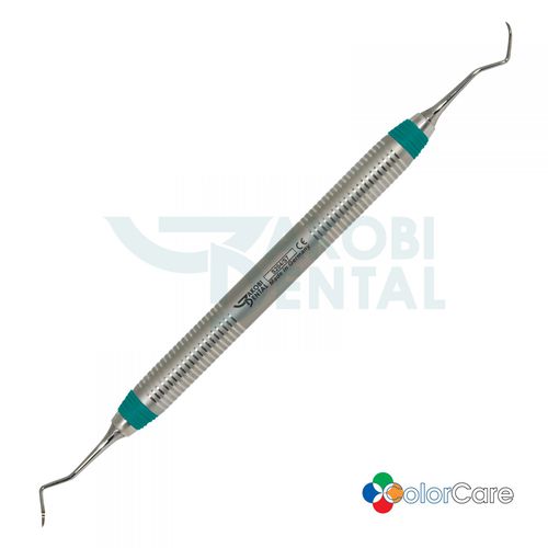 Ablatore di tartaro parodontale - S204S7 - Jakobi Dental GmbH - falcetto / in acciaio inossidabile / manica ColorCare