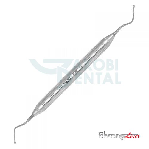 Lima odontoiatrica Hirschfeld - FH3/76 - Jakobi Dental GmbH - in acciaio inossidabile / Manica StrongLiner / orale