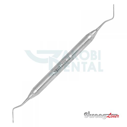 Lima odontoiatrica Hirschfeld - FH5/116 - Jakobi Dental GmbH - per la rimozione della placca / per rimozione di tartaro dalle radici / per la rimozione della placca