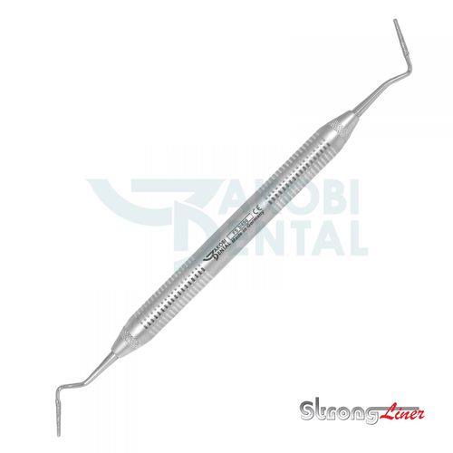 Lima odontoiatrica Sugarman - FS3/4S6 - Jakobi Dental GmbH - in acciaio inossidabile / Manica StrongLiner / orale