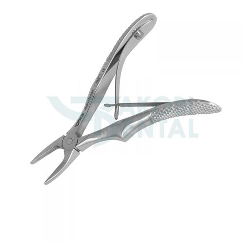 Pinza per estrazione denti pediatrica - FX5CE - Jakobi Dental GmbH - per incisivi superiori / tipo inglese