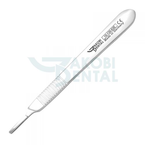 Manico per bisturi con impugnatura in metallo - 10-130-03E - Jakobi Dental GmbH