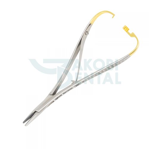 Porta-aghi per chirurgia odontoiatrica - NH5076 - Jakobi Dental GmbH - di Mathieu / in carburo di tungsteno / in acciaio inossidabile