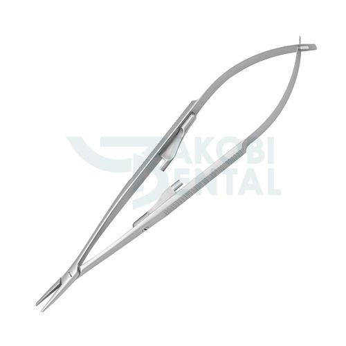 Porta-aghi per chirurgia odontoiatrica - NHCV - Jakobi Dental GmbH - di Castroviejo / in acciaio inossidabile