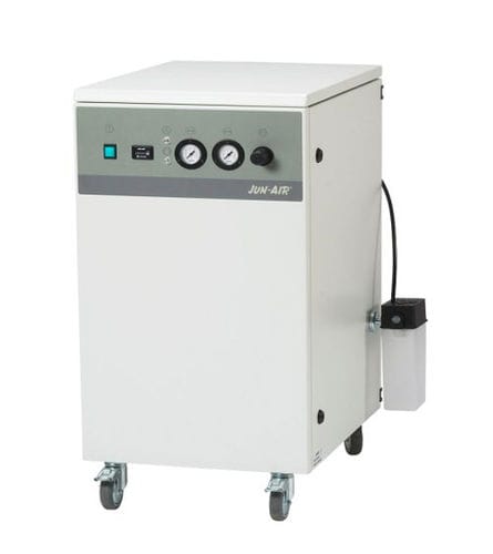 Compressore per odontoiatria - OF302-25M - JUN-AIR International A/S - a pistone / con rotelle / senza olio