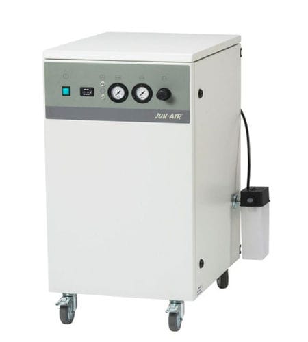 Compressore per odontoiatria - OF302-25MQ2 - JUN-AIR International A/S - a pistone / con rotelle / senza olio