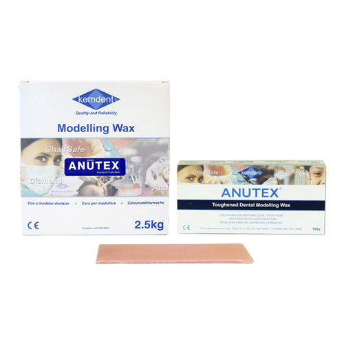 Materiale odontoiatrico cera - Anutex - KEMDENT ASSOCIATED DENTAL PRODUCTS LTD   - per laboratorio odontotecnico / di modelizzazione / traslucido